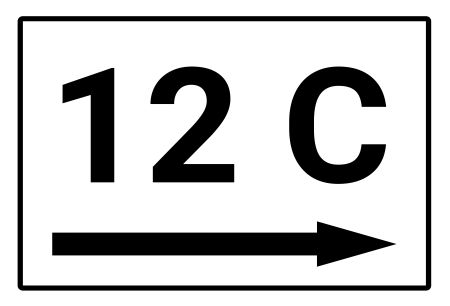 12 c Strassen-Hausnummern Schild smart schilder selbst gestalten