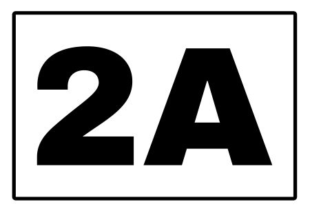 2 A Strassen-Hausnummern Schild smart kreativ schilder selbst gestalten