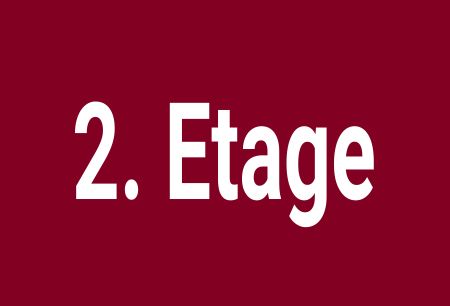 2. Etage Hinweis Schild informativ auffallend schilder selbst gestalten