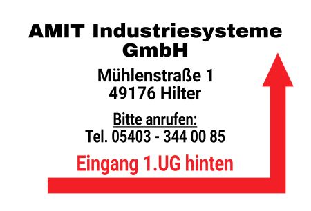 AMIT Industriesysteme GmbH Firma Schild smart spritzig schilder selbst gestalten