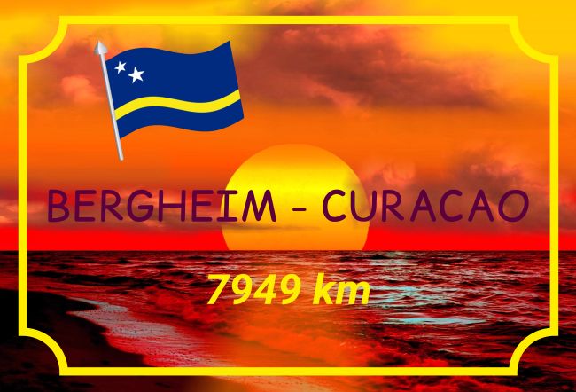 Bergheim - Curacao Privat-Pakete Schild smart bunt spritzig auffallend schilder selbst gestalten