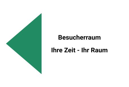 Besucherraum Wegweiser Schild kreativ informativ auffallend schilder selbst gestalten