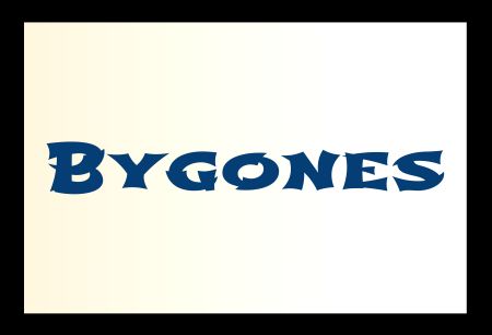 BYGONES Hinweis Schild spritzig informativ auffallend schilder selbst gestalten