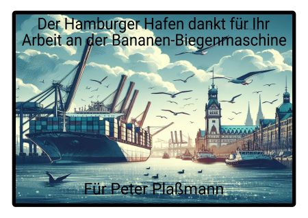 Der Hamburger Hafen Hinweis Schild smart kreativ informativ auffallend schilder selbst gestalten