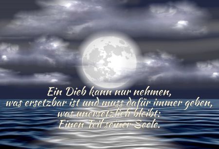 Ein Dieb... Spr&uuml;che Schild kreativ informativ schilder selbst gestalten