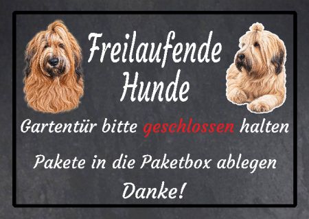 Freilaufende Hunde Hunde Schild smart kreativ schilder selbst gestalten