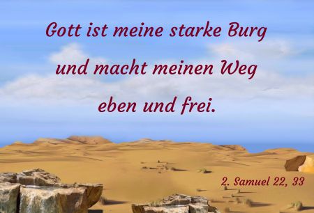 Gott ist meine starke Burg  ... Spr&uuml;che Schild smart kreativ spritzig schilder selbst gestalten