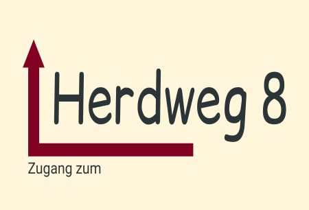 Herdweg 8 Wegweiser Schild informativ auffallend schilder selbst gestalten