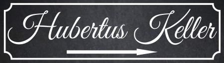 Hubertus Keller Privat-Pakete Schild smart kreativ spritzig schilder selbst gestalten