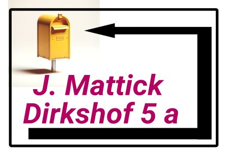 J. Mattick Privat-Pakete Schild smart kreativ spritzig schilder selbst gestalten