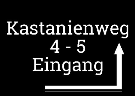 Kastanienweg 4-5 Eingang Wegweiser Schild smart schilder selbst gestalten