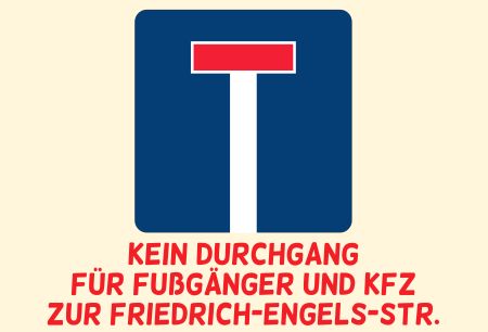 KEIN DURCHGANG Parken-Verkehr Schild informativ auffallend schilder selbst gestalten