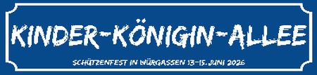 Kinder-Königin-Allee Strassen-Hausnummern Schild smart schilder selbst gestalten