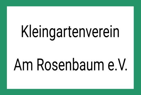 Kleingartenverein Hinweis Schild informativ auffallend schilder selbst gestalten