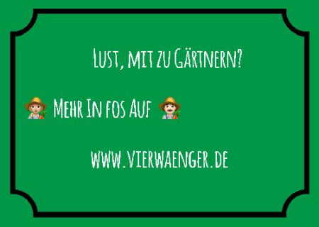 Lust mit zu Gärtnern? Hinweis Schild kreativ informativ auffallend schilder selbst gestalten