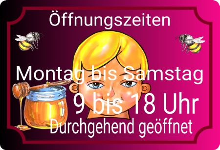 Öffnungszeiten Firma Schild smart spannend bunt kreativ schilder selbst gestalten