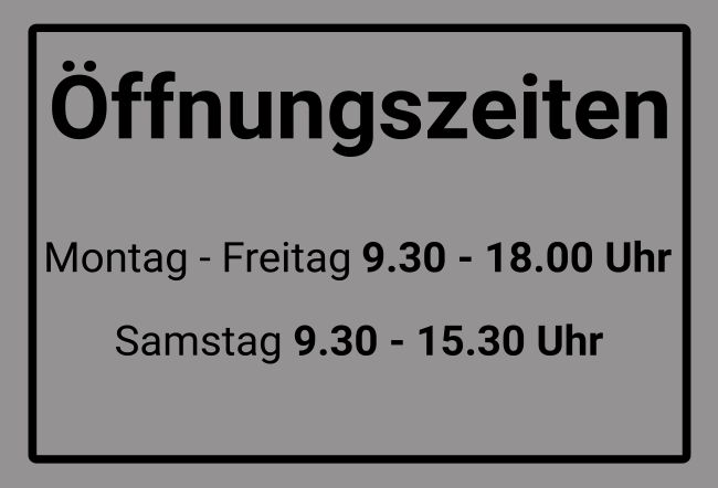Öffnungszeiten Firma Schild smart kreativ informativ schilder selbst gestalten