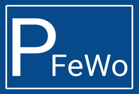 Parken FeWo Parken-Verkehr Schild smart informativ auffallend schilder selbst gestalten