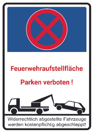 Parken verboten Parken-Verkehr Schild smart kreativ schilder selbst gestalten