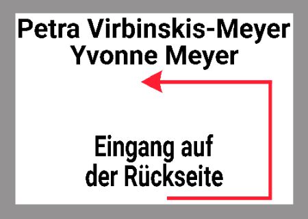Petra Virbinskis-Meyer Wegweiser Schild smart spritzig schilder selbst gestalten