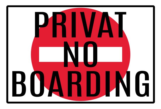 PRIVAT Parken-Verkehr Schild informativ auffallend schilder selbst gestalten