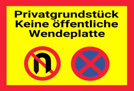 Privatgrundstück Warnung-Zutrittverboten Schild smart spannend spritzig schilder selbst gestalten