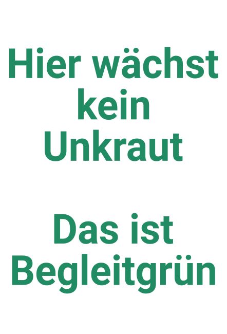 593849 Pro Natur Schild - Schilder selbst gestalten