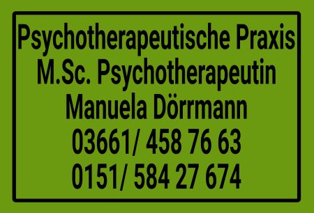 Psychotherapeutische Praxis Firma Schild informativ auffallend schilder selbst gestalten