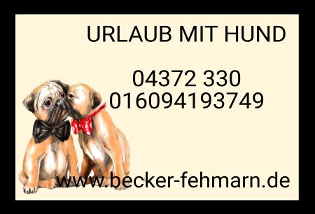 Urlaub mit Hund Firma Schild smart spannend kreativ informativ auffallend schilder selbst gestalten