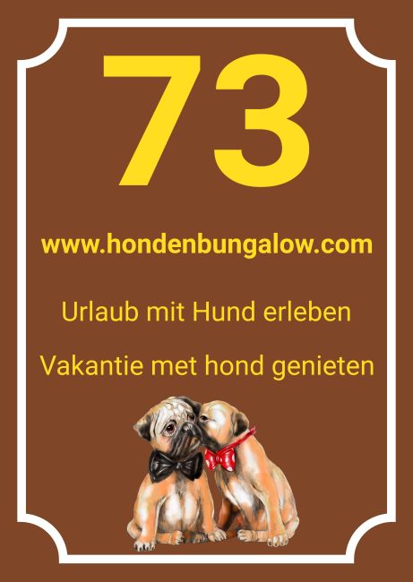 Urlaub mit Hund Firma Schild smart spritzig informativ auffallend schilder selbst gestalten