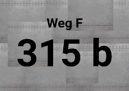 Weg F 315 b Strassen-Hausnummern Schild smart kreativ informativ auffallend schilder selbst gestalten