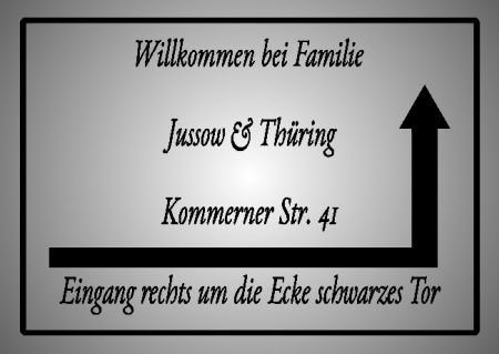 Willkommen bei Familie Wegweiser Schild smart kreativ schilder selbst gestalten