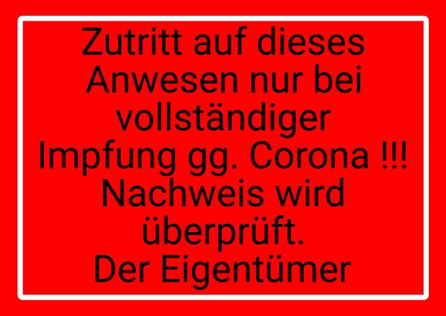 Zutrittsregeln Hinweis Schild informativ auffallend schilder selbst gestalten