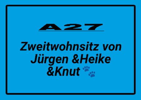 Zweitwohnsitz Privat-Pakete Schild informativ auffallend schilder selbst gestalten