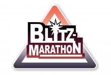 238 Blitz Marathon Schild Schild