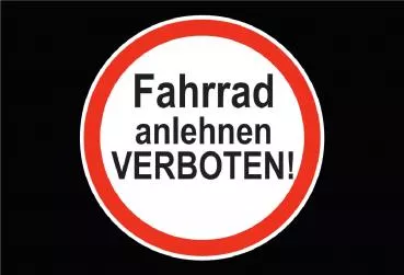 SCHILDER HIMMEL anlehnen verboten Verkehrszeichen Schild