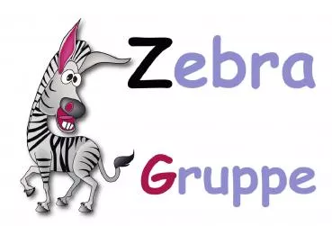 844 Zebragruppe Schild Schild