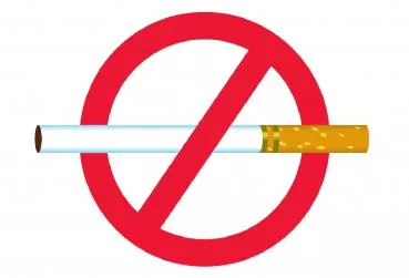 SCHILDER HIMMEL Rauchen verboten klassisch Schild