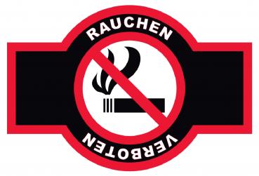 SCHILDER HIMMEL Rauchen verboten Emblem Schild