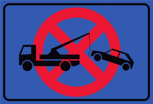154 Parken absolut verboten Schild Schild