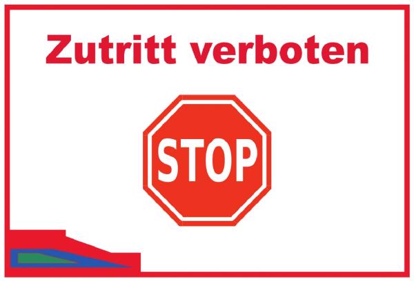 4031 Zuitritt verboten Schild Schild