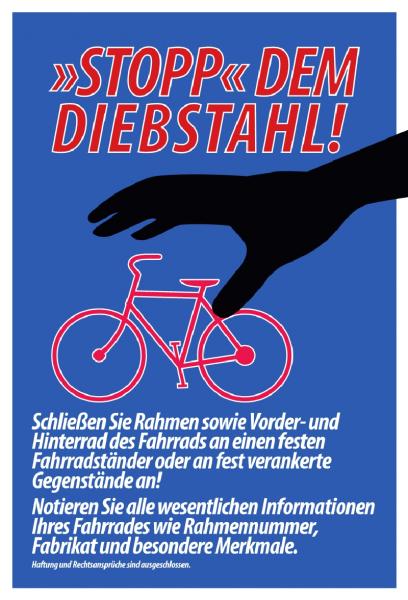 634 Fahrrad Schild Schild