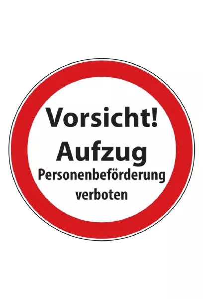811 Achtung Personenbeförderung verboten Schild Schild