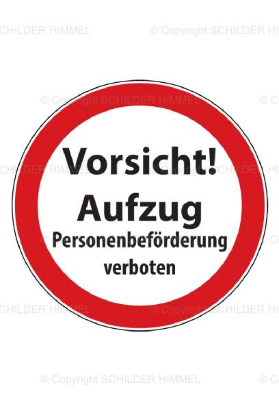 811 Achtung Personenbeförderung verboten Schild Schild