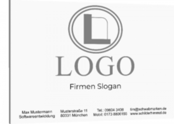 SCHILDER HIMMEL Firmenschild Vorlage 1